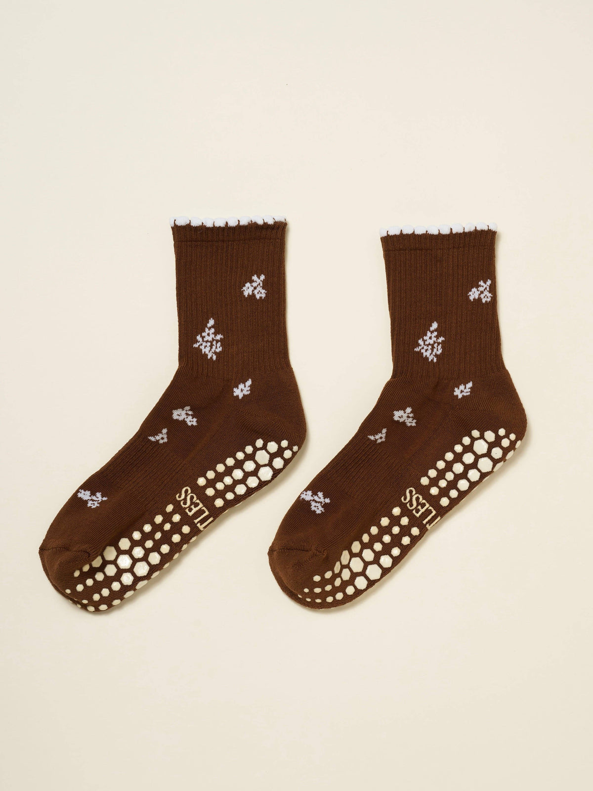 Snowflake Petal Pilates Sock