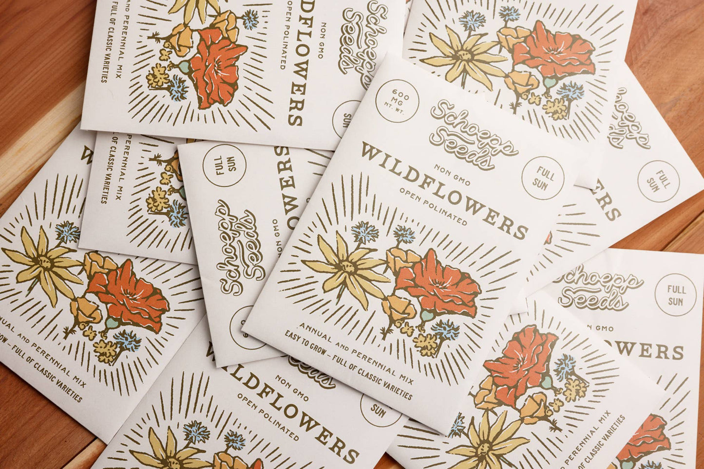 Wildflowers Annual Garden Seed Packets