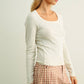Grounded Essential Cotton Top