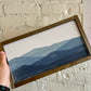 Blue Mountains Framed Painting - 704 North Design Co.