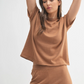 Easy Breezy Sweater Top - Cocoa