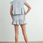 Breezy Ruffle Tie-Front Top