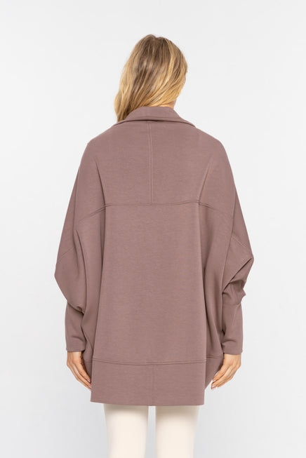 Lounge Anywhere Cocoon Cardigan - Mocha