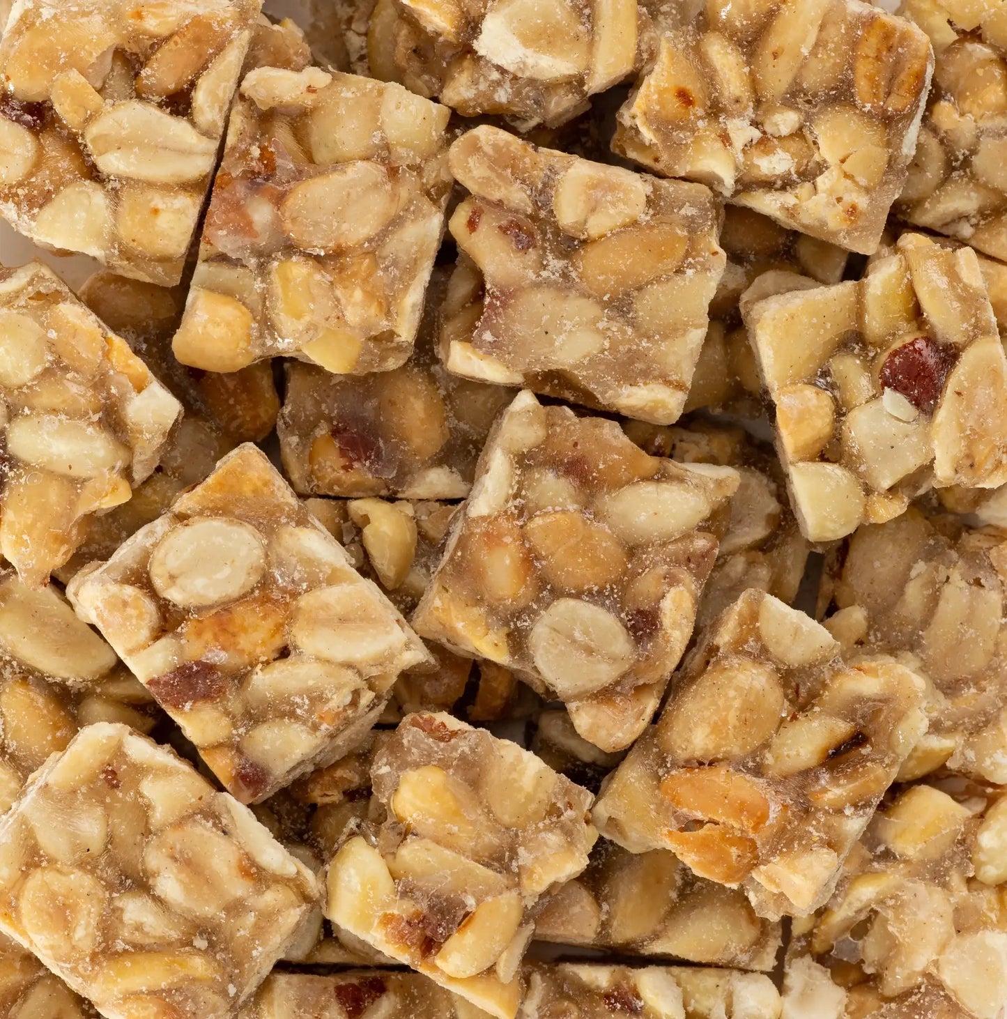 Holiday Peanut Brittle Squares