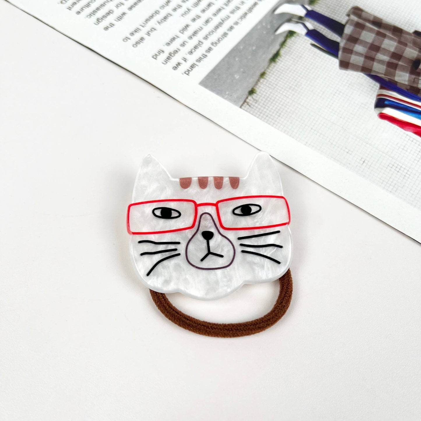 Cartoon Kitties Hair-tie