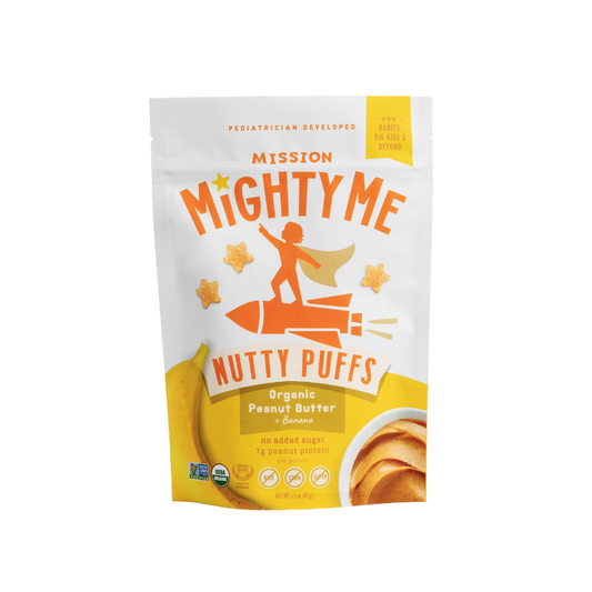 Organic Banana Peanut Butter Nutty Puffs Kid & Baby Snacks