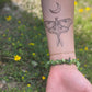 Luna Moth Temporary Tattoo