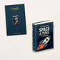 Space & Time Travel Book Pin