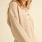 Relaxed Waffle Knit Lounge Pant - Sand