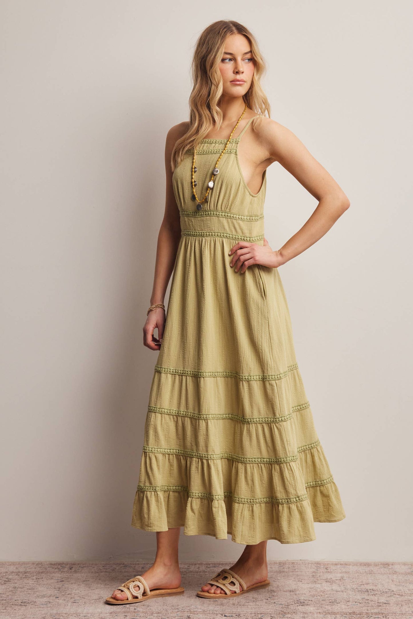 Leah Tiered Maxi Dress