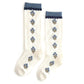 Playground Peonies Girl's Knee High Socks