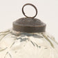Silver Snowflake Glass Ball Ornament