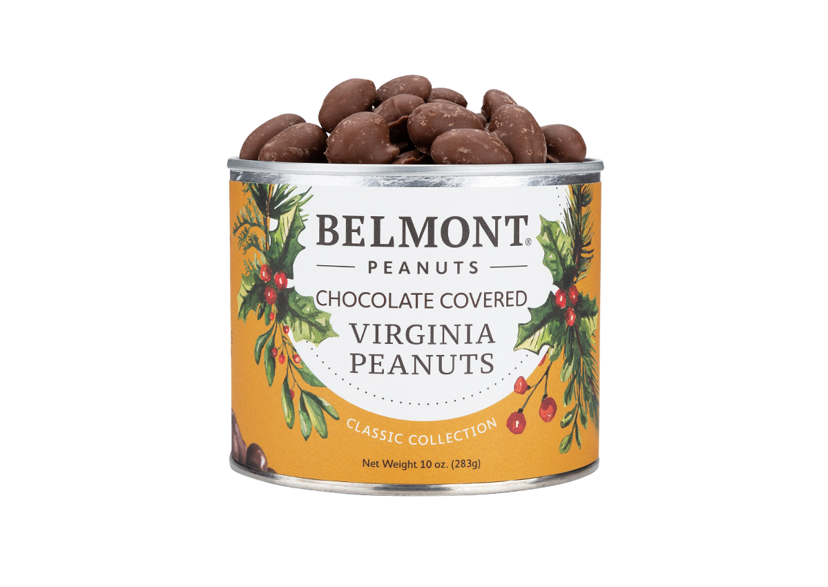 Holiday Chocolate Covered Peanuts