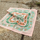 Pink & Green Snakes Bandana - 22"