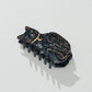 Black Cat Moon Claw Clip