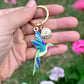 Hummingbird Keychain & Bag Charm
