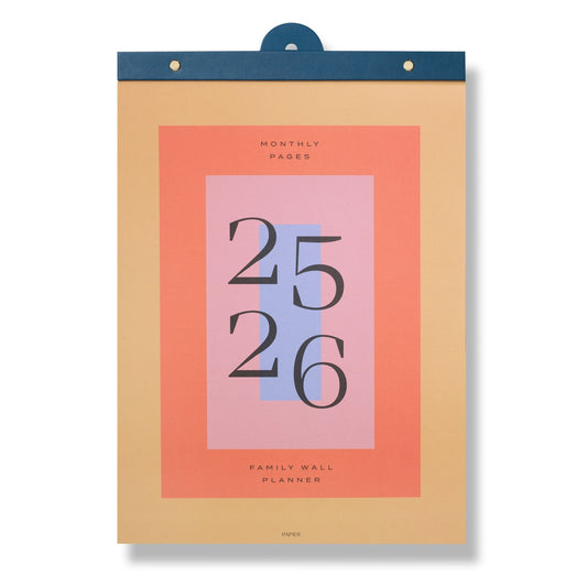Building Blocks Mid Year Dated Wall Calendar