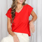 Brianna Embroidery Accent Knit Top