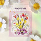 Spring Flowers Window Suncatcher Sticker