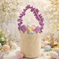 Canvas Ruffle Easter Basket