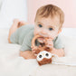 Owl-dorable Wooden & Plush Baby Teether