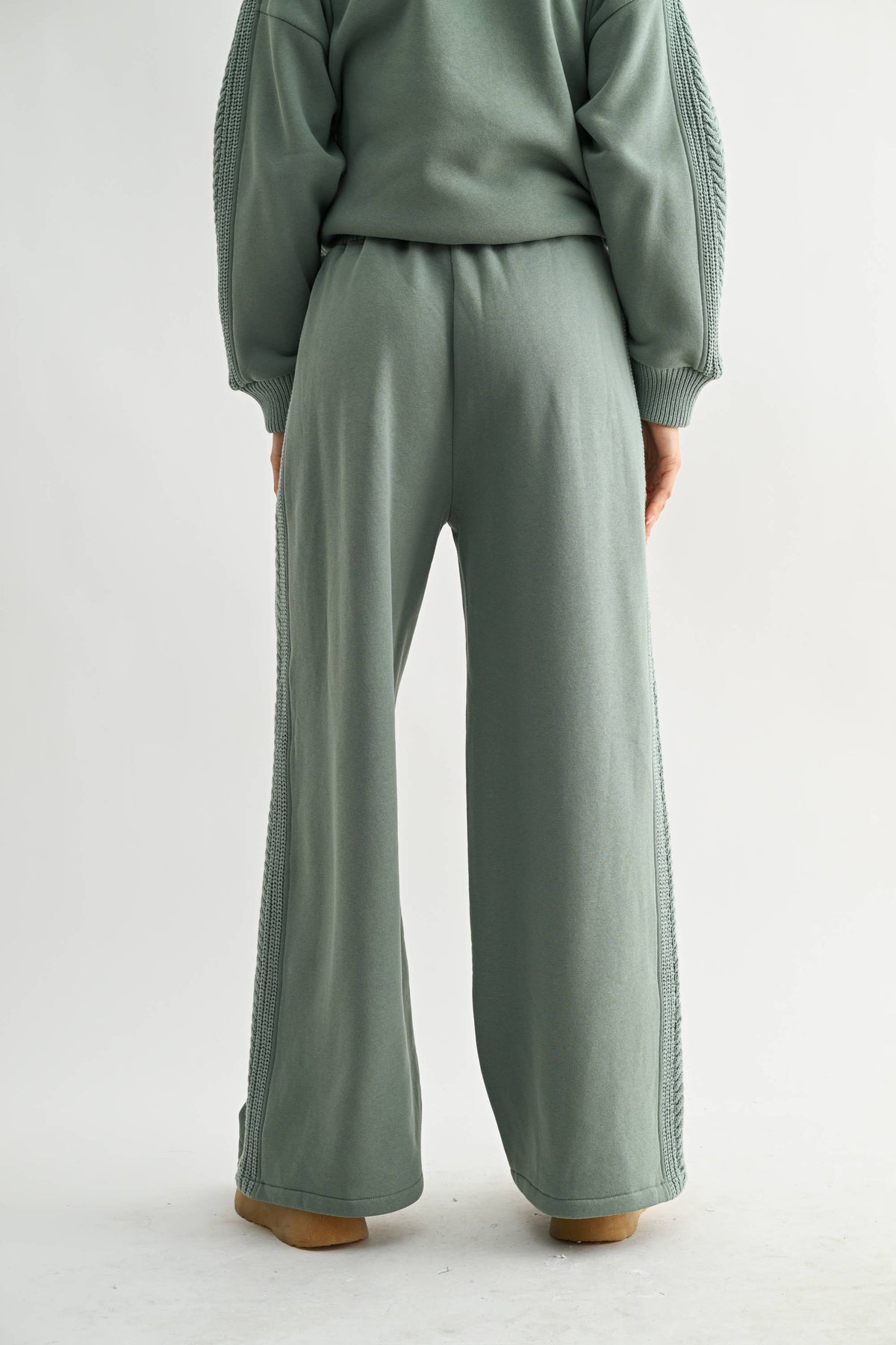 First Glance Cable Knit Lounge Set