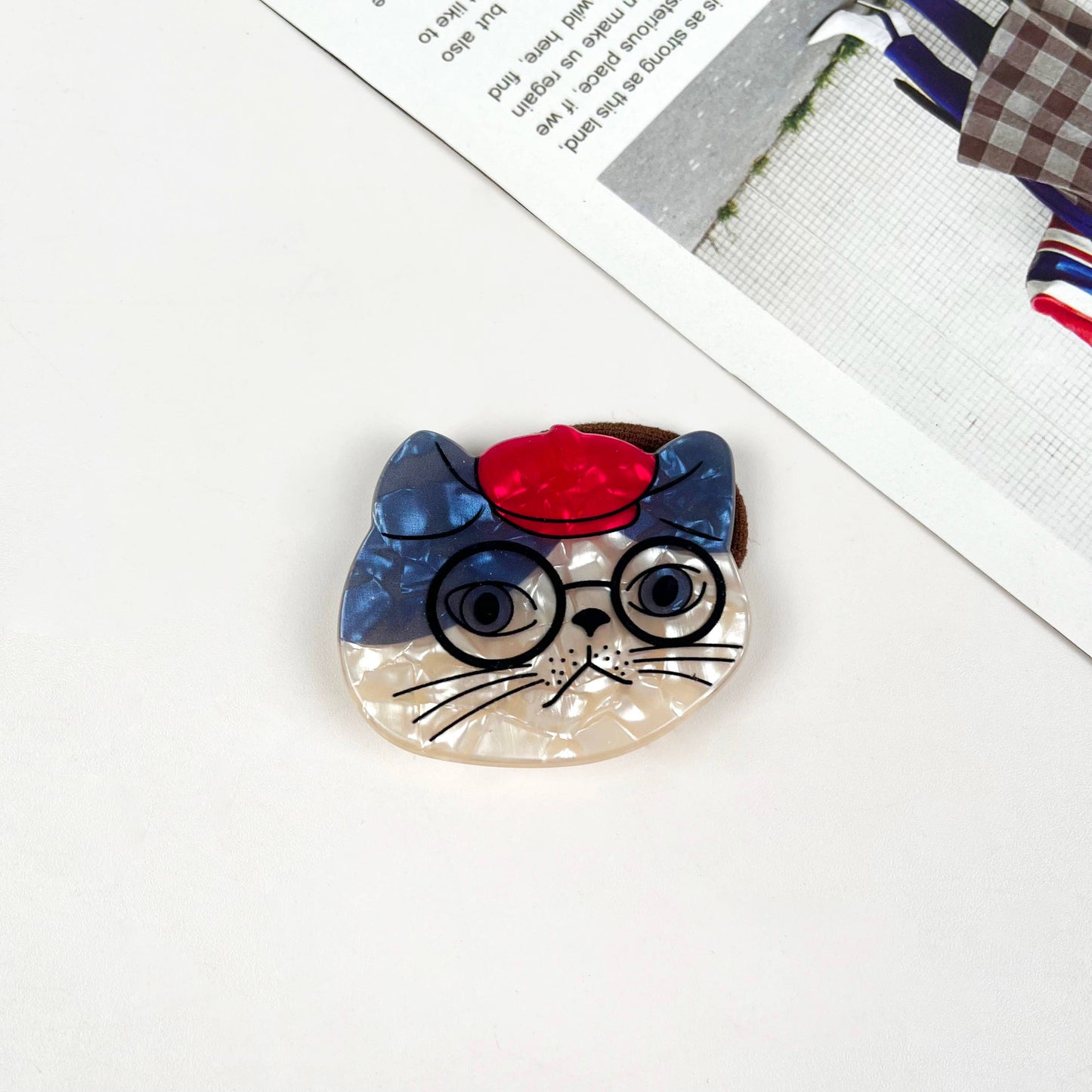 Cartoon Kitties Hair-tie