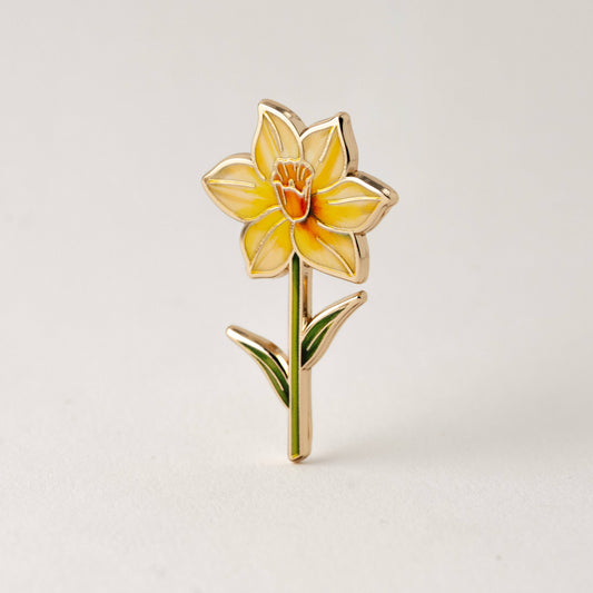 Daffodil Pin Brooch