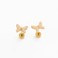 Enamel Butterfly Earrings