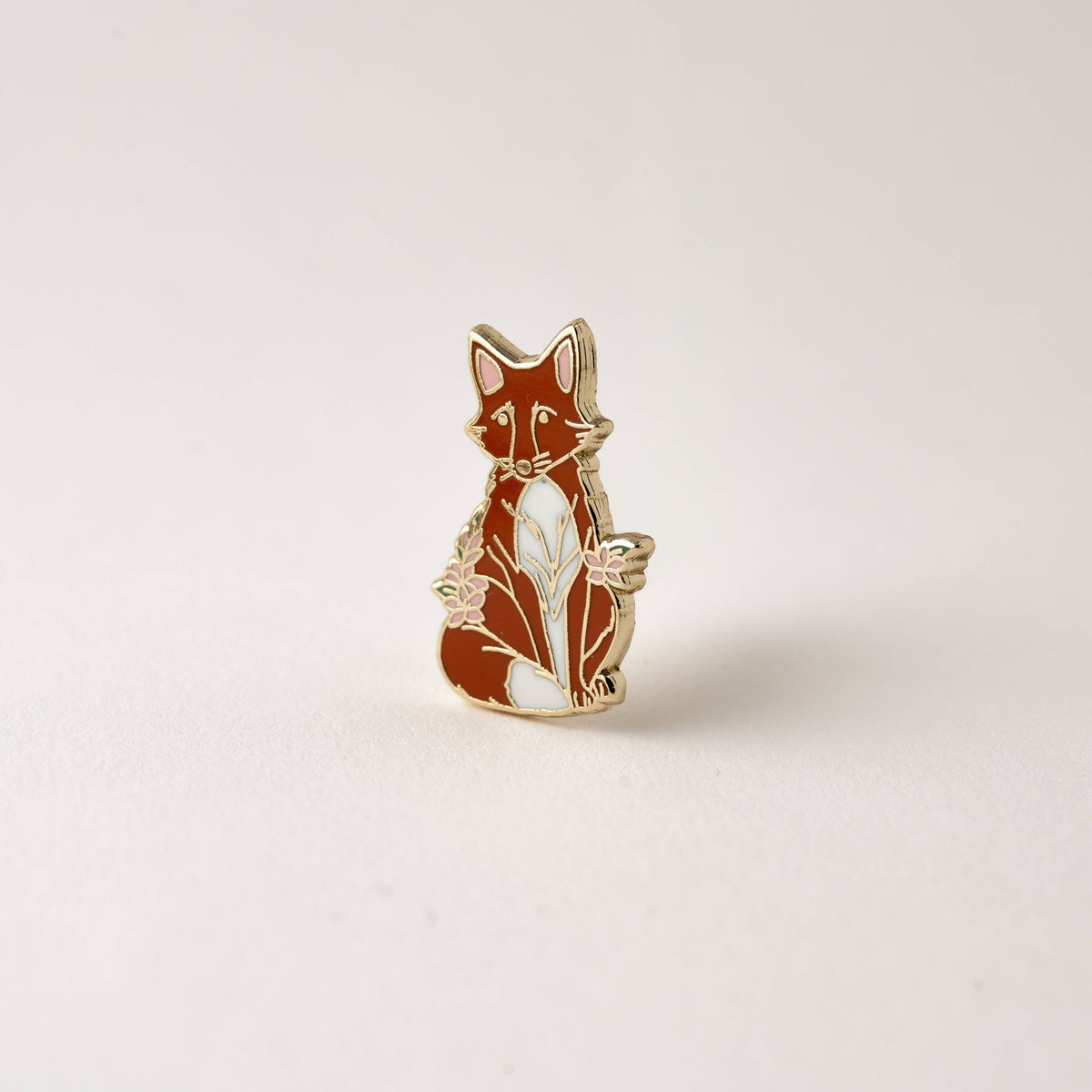Forest Fox Enamel Pin