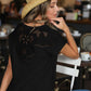 Brianna Embroidery Accent Knit Top