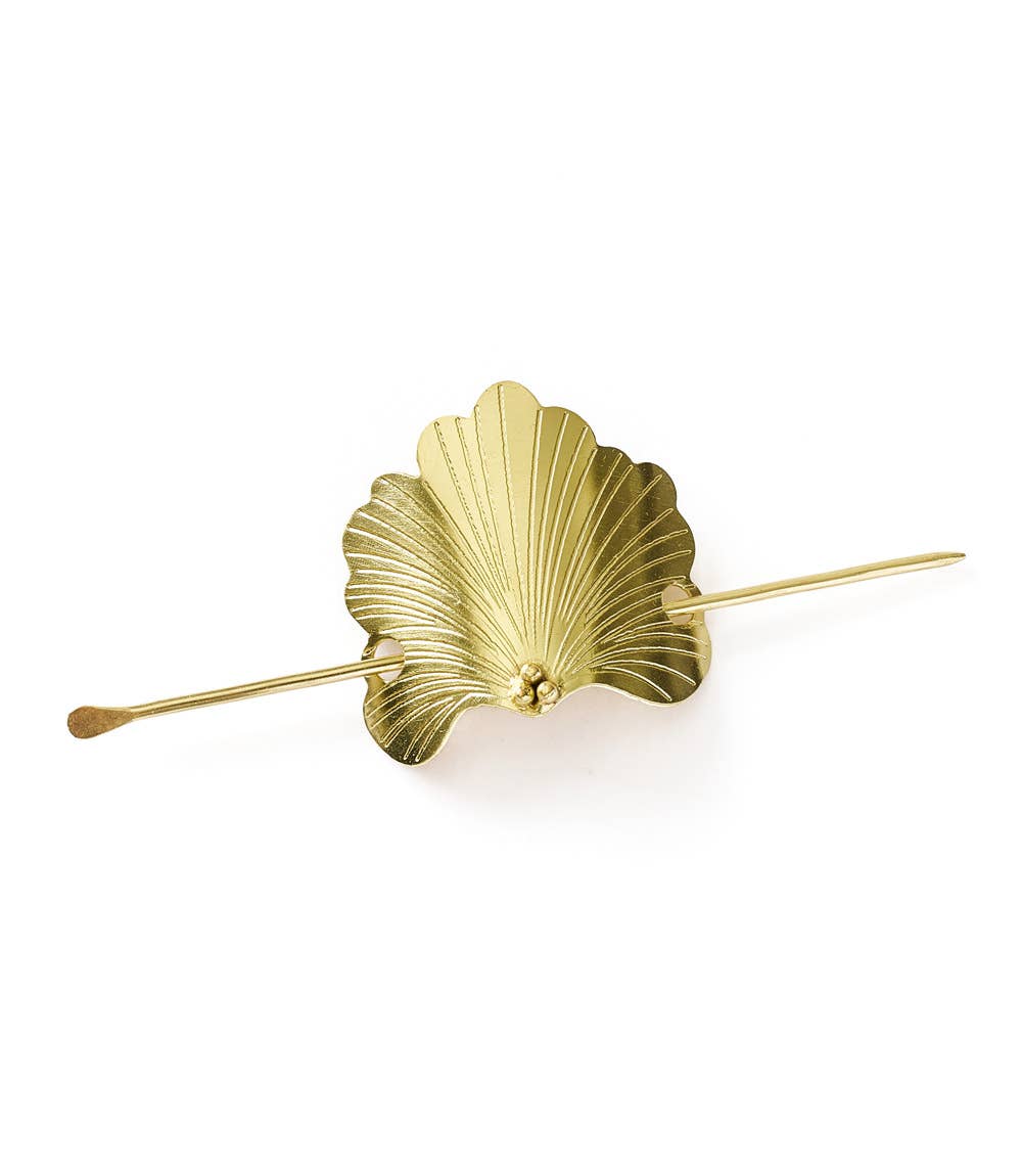 Ginkgo Leaf Hair Pin