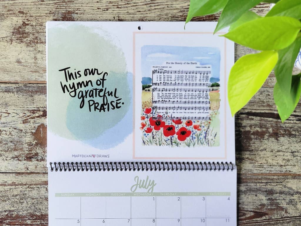 2026 Hymn Calendar: A Year of Praise and Encouragement