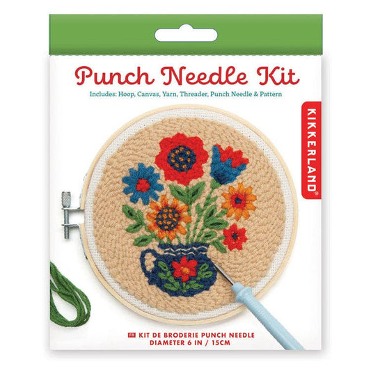 Flower Bouquet Punch Needle