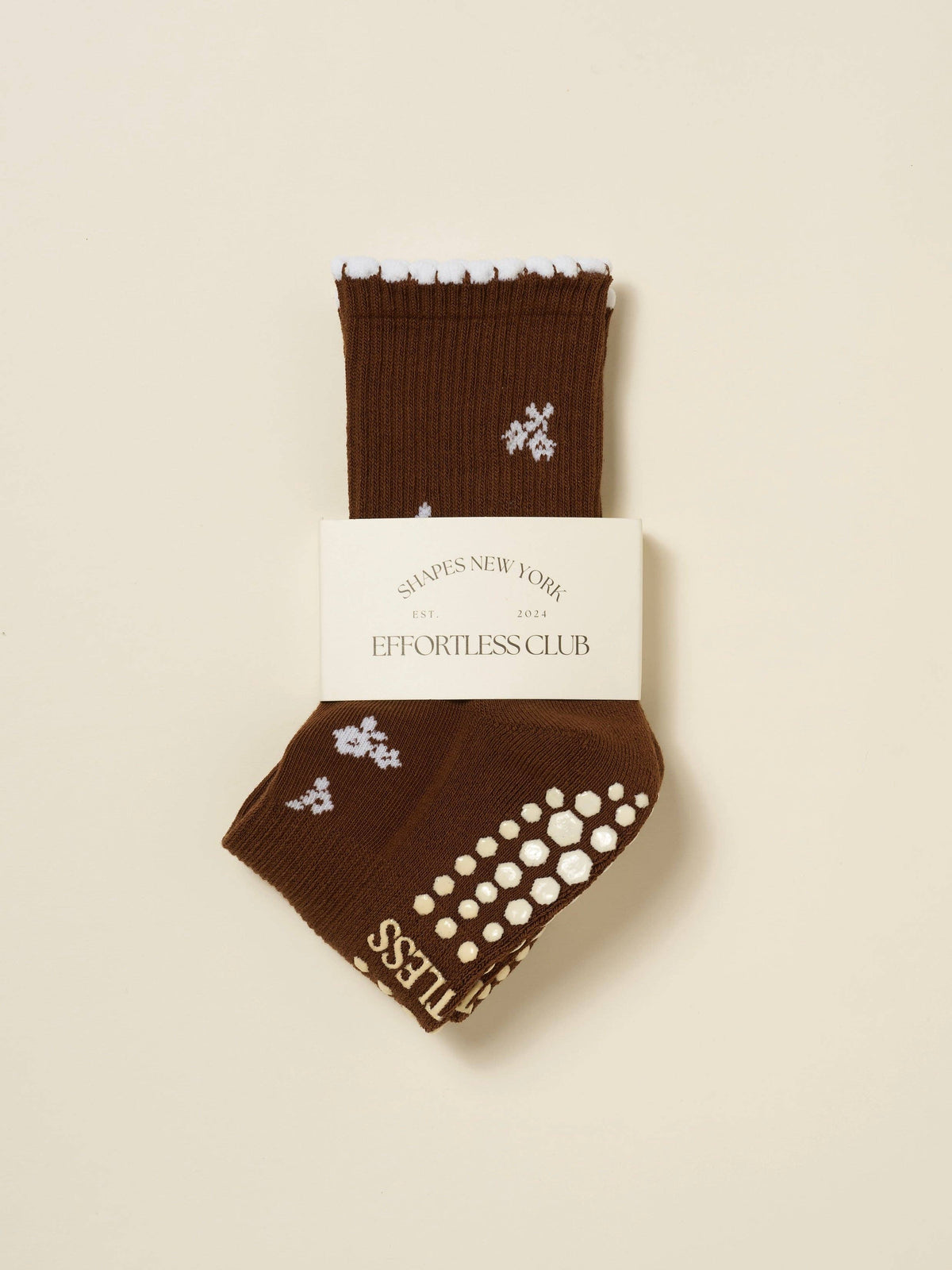 Snowflake Petal Pilates Sock