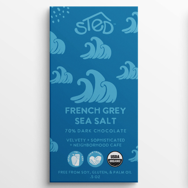 Mini French Grey Sea Salt Chocolate