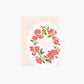 Quince Flowers Thank You Card