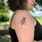 Big Bee Temporary Tattoo