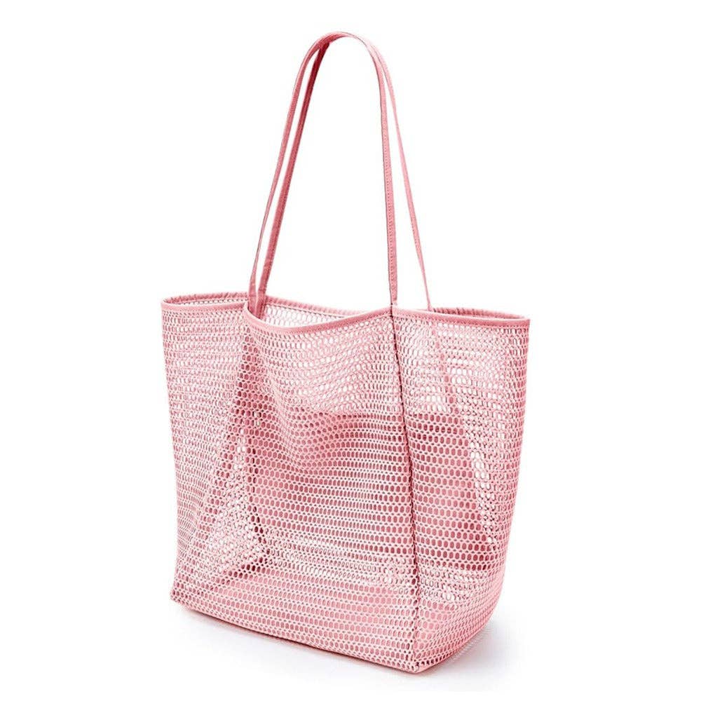 Beach Bag Mesh Shoulder Bag