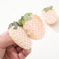 Gingham Strawberry Claw Clip