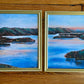 "Smith Mountain Lake II" Framed Landscape Art Print - J Lee Mancier Art