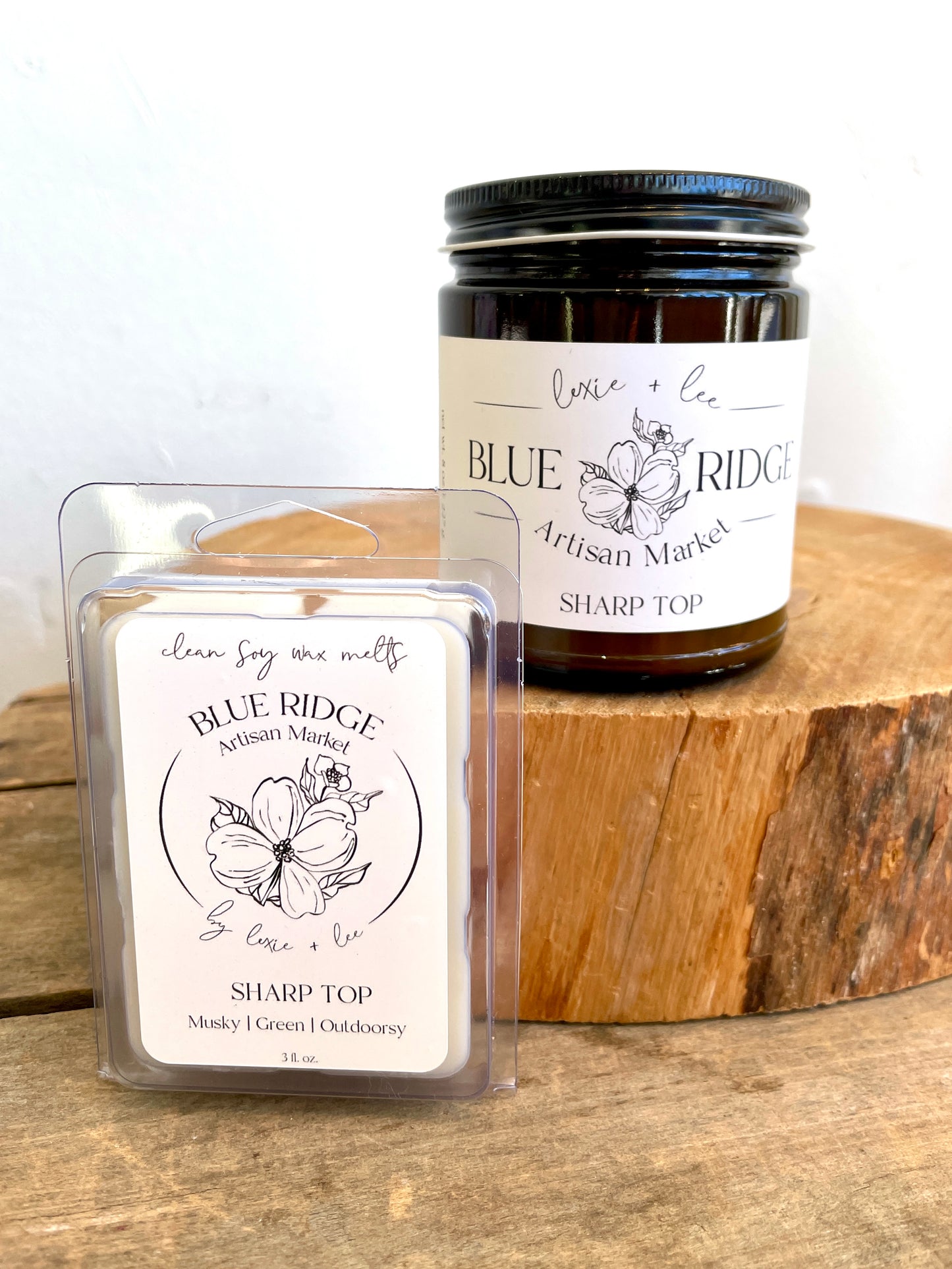 "Sharp Top" Soy Candle - Blue Ridge Artisan Market