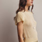 Ivory Puff Sleeve Knit Top