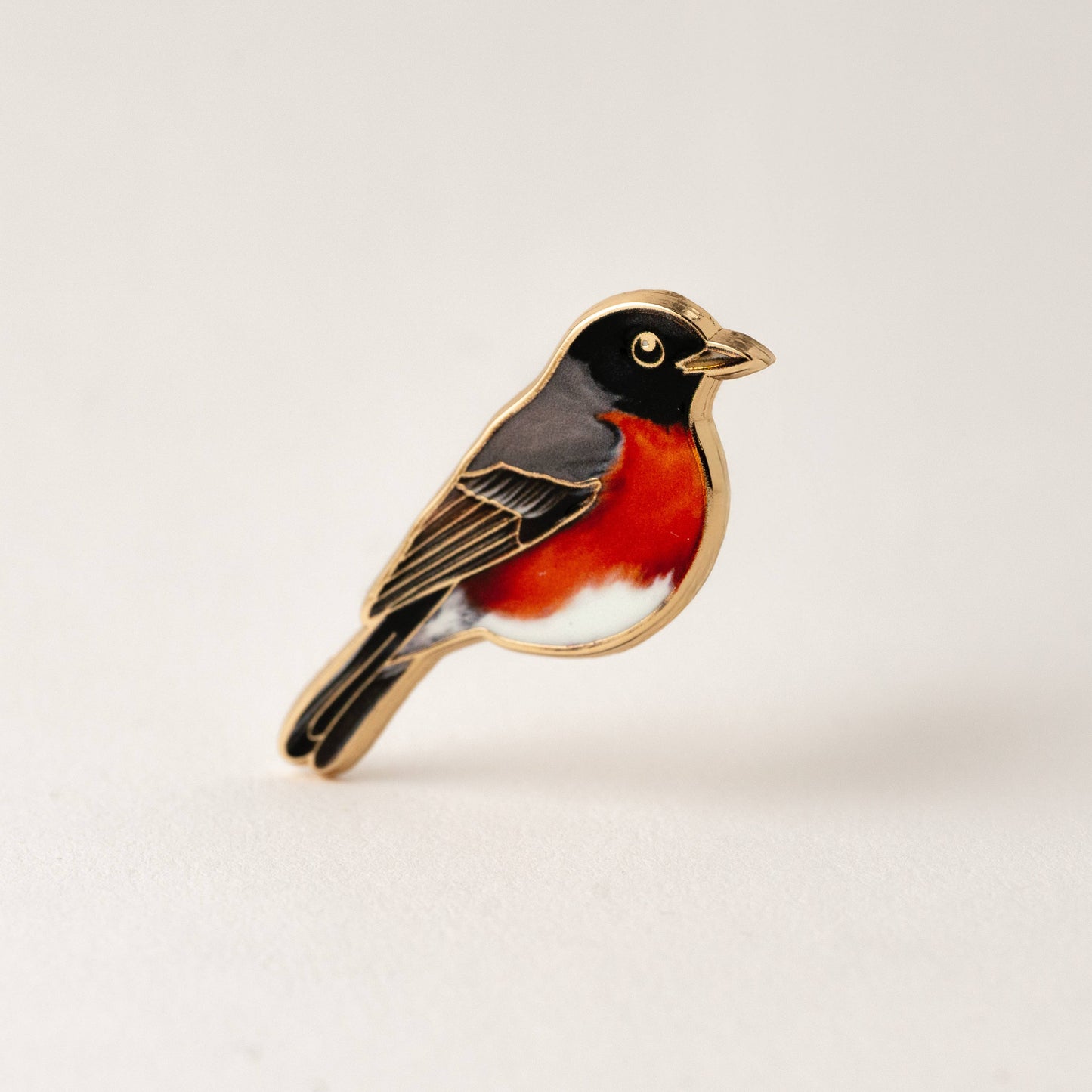 Robin Enamel Pin