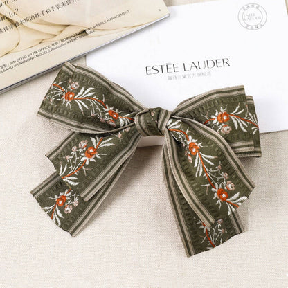 Vintage Vêtement Embroidered Bows