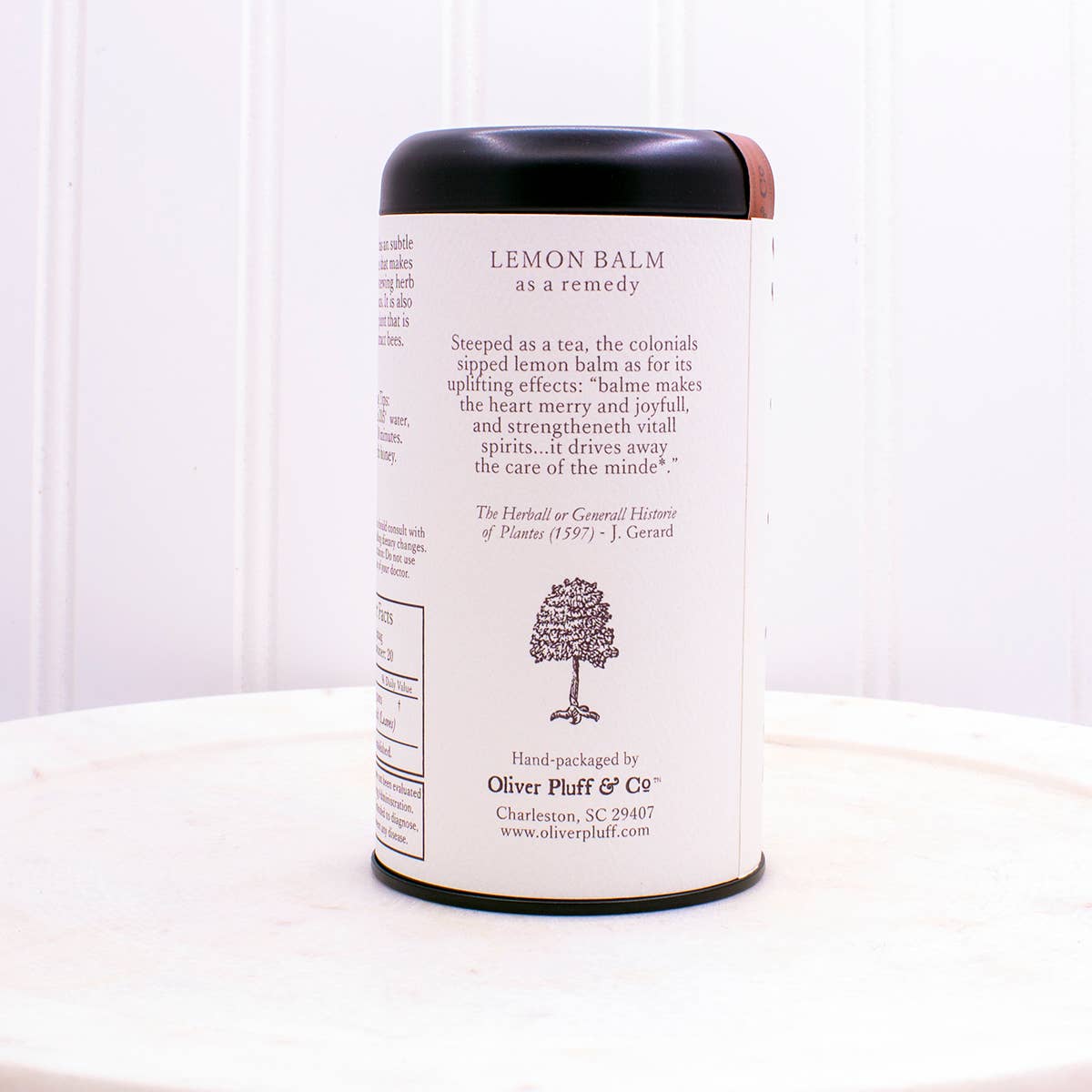Lemon Balm Tea Tin