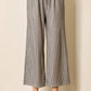 Charcoal Chic Ribbed Pants