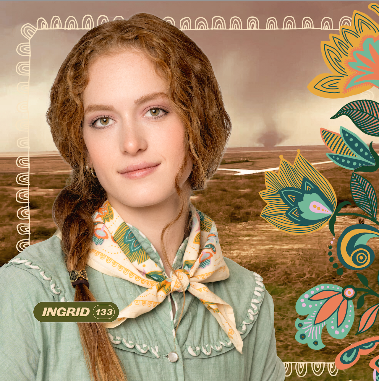 Ingrid Western Bandana