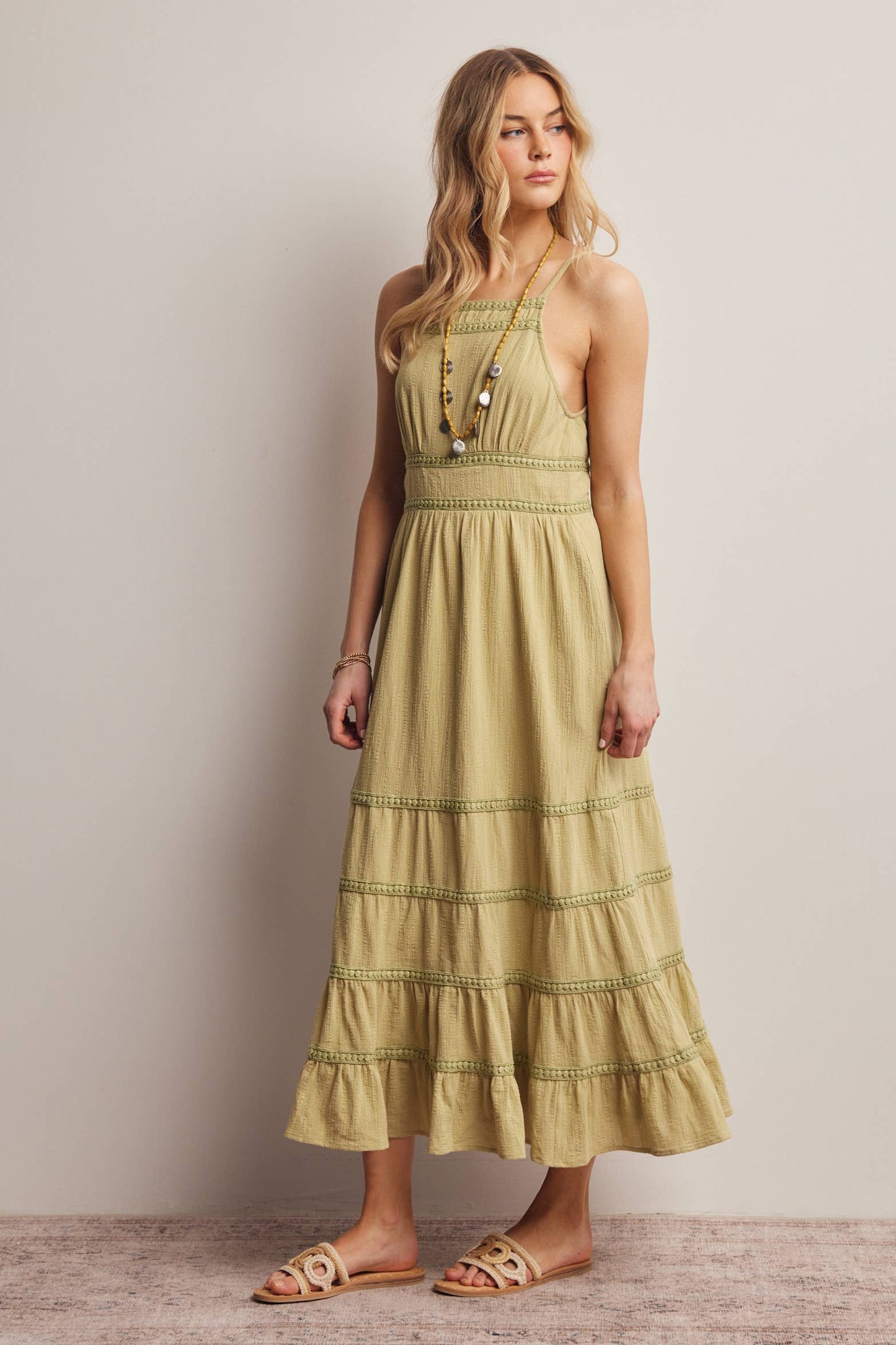 Leah Tiered Maxi Dress