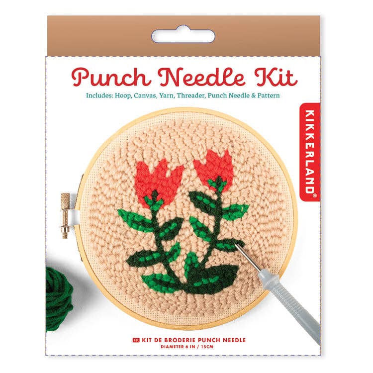 Tranquil Tulips Punch Needle Kit